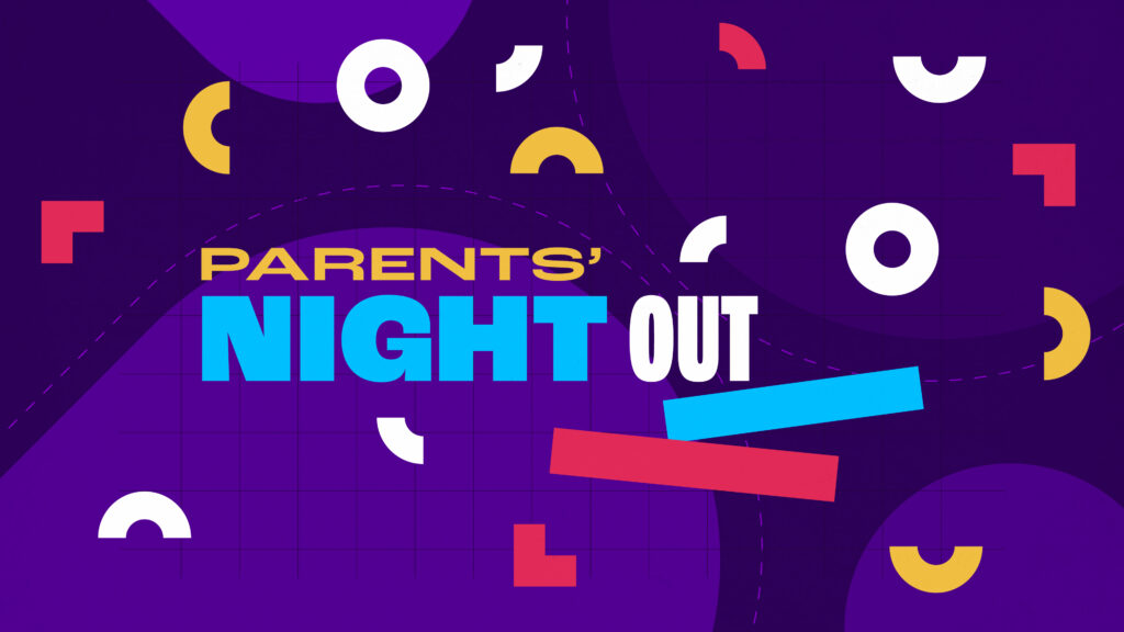 Parents Night Out Geometric Shapes - Title